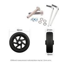 trolley case universal wheel accessories travel luggage wheel pulley roller repair shock absorption 20 inch 26 inch wheel pulley