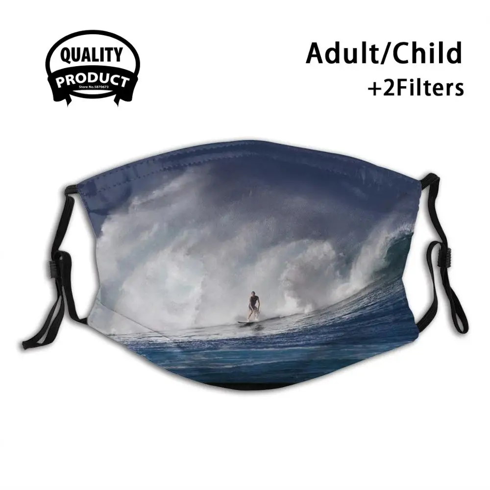 

Surfer At Rockpile 2 Reusable Mouth Mask Washable Filter Anti Dust Face Masks Portfolio_Surfing Portfolio_Hawaii