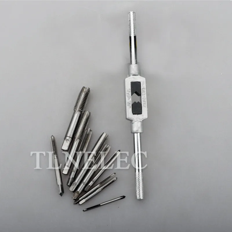 Multifunction Tap Die Set Hardware Tool Manual Wrench Holder Metric Hand Kit | Инструменты