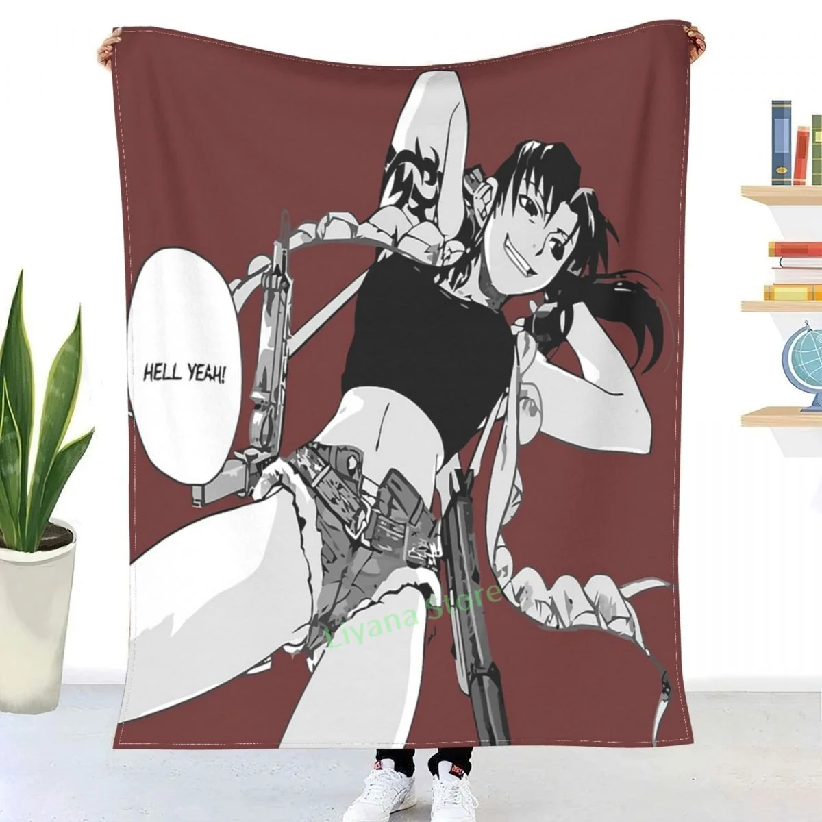

Hell Yeah! Throw Blanket 3D printed sofa bedroom decorative blanket children adult Christmas gift