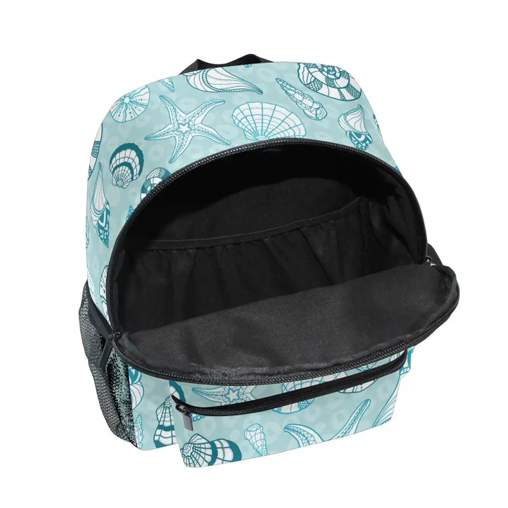 Школьная сумка Colorul shelles Starfish On Bubbles для девочек и мальчиков, ортопедический рюкзак, детские школьные сумки, школьные сумки для студентов, ... от AliExpress WW