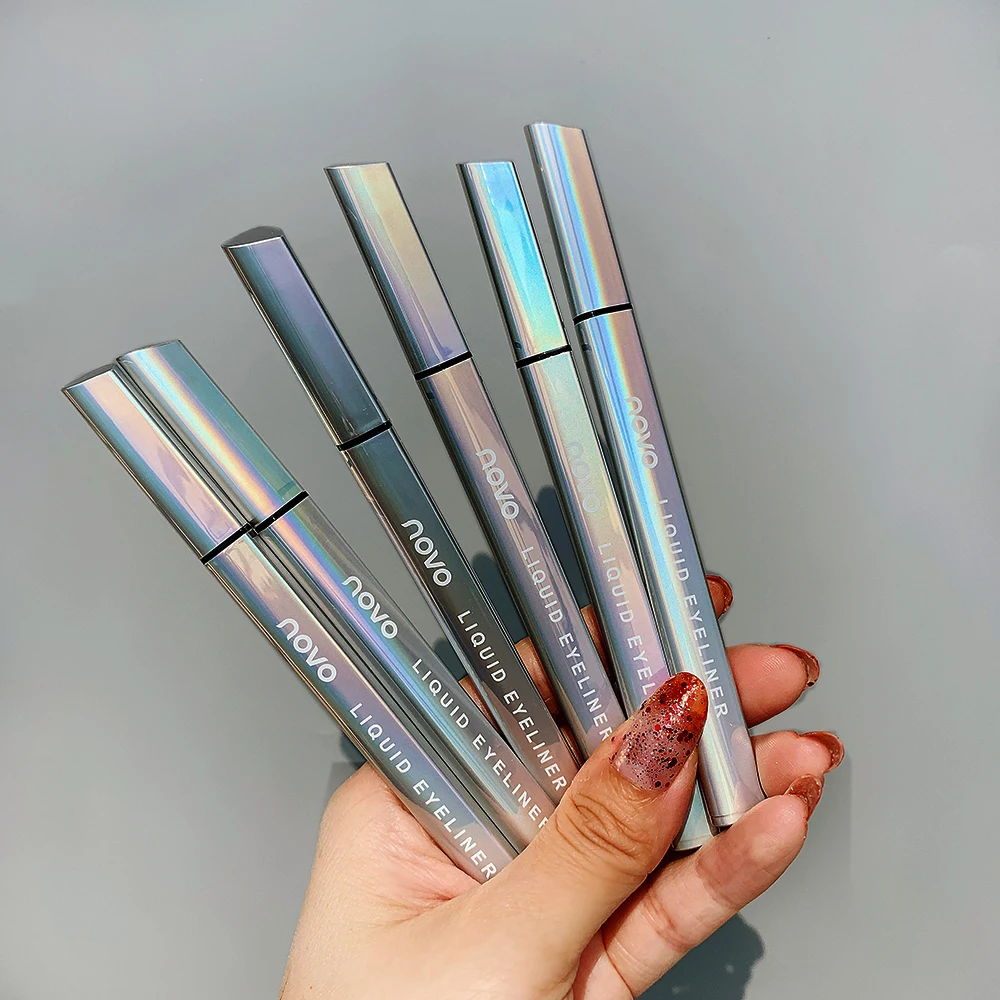 Novo New Mermaid Black Eyeliner Cosmetics Lasting Anti-sweat and Waterproof Beginner Special Eye Liner Makeup |