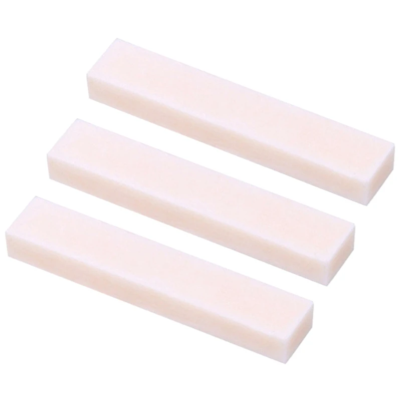 

Guitar Blank Bone Nut Real Buffalo Bone Guitar Bass Bridge Saddle Nut for LP Electric Acoustic Guitar Accessories