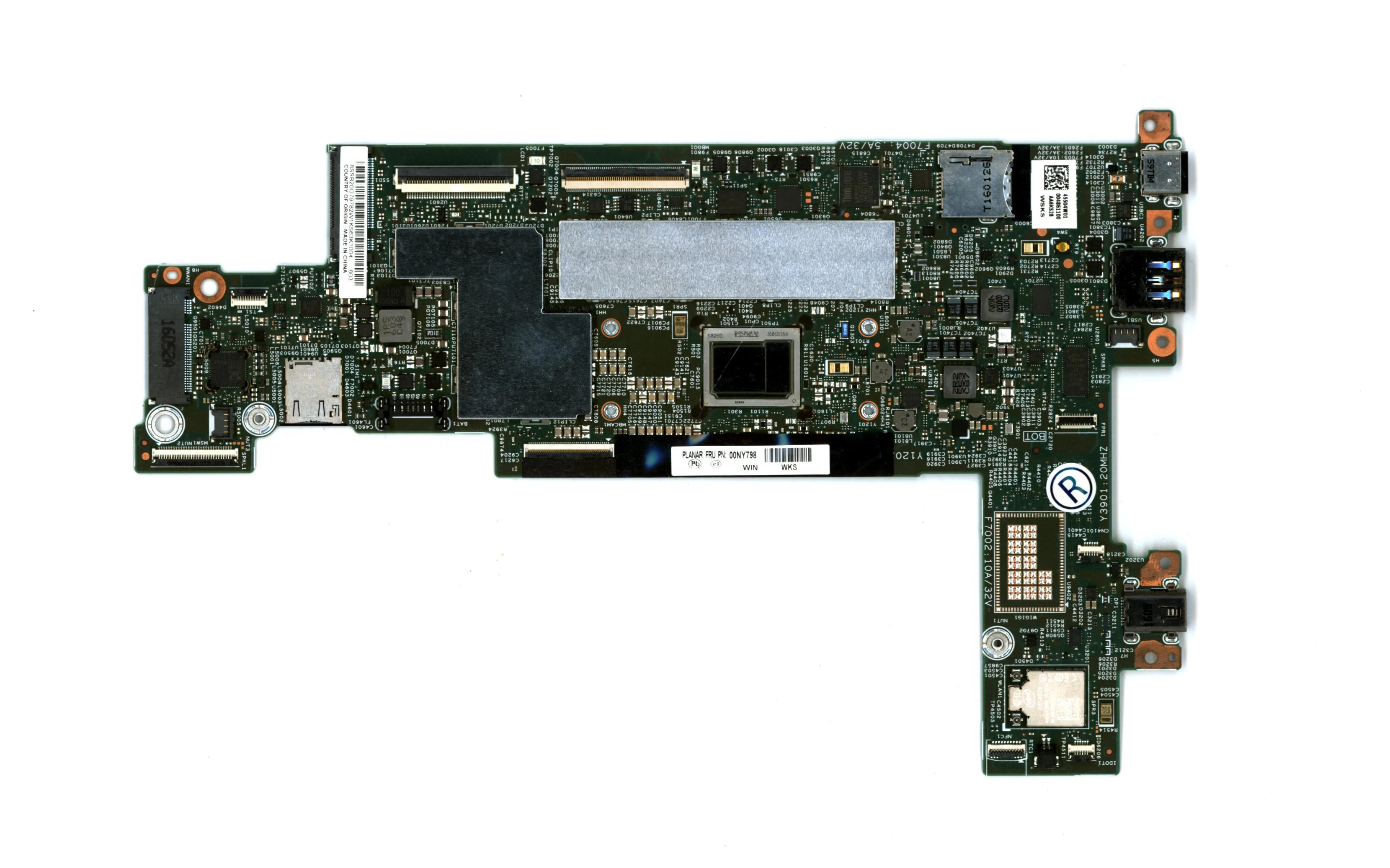 M5 6Y57 8GB RAM интегрированная графическая карта для планшета Lenovo ThinkPad X1 материнская