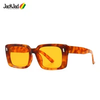jackjad 2021 fashion modern cool square style vintage sunglasses women ins popular tint sun glasses uv400 oculos de sol 86389