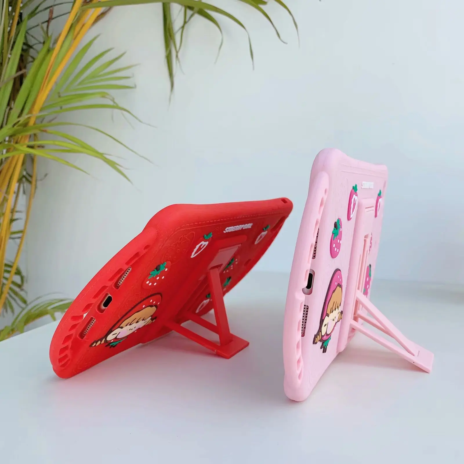 

Kids soft Case IPad 8th 7th stand Silicon Cover IPad Mini 10.2 5th 6th Air 2 Pro 9.7 Air 3 10.5 11 10.9 Tablet Case capa