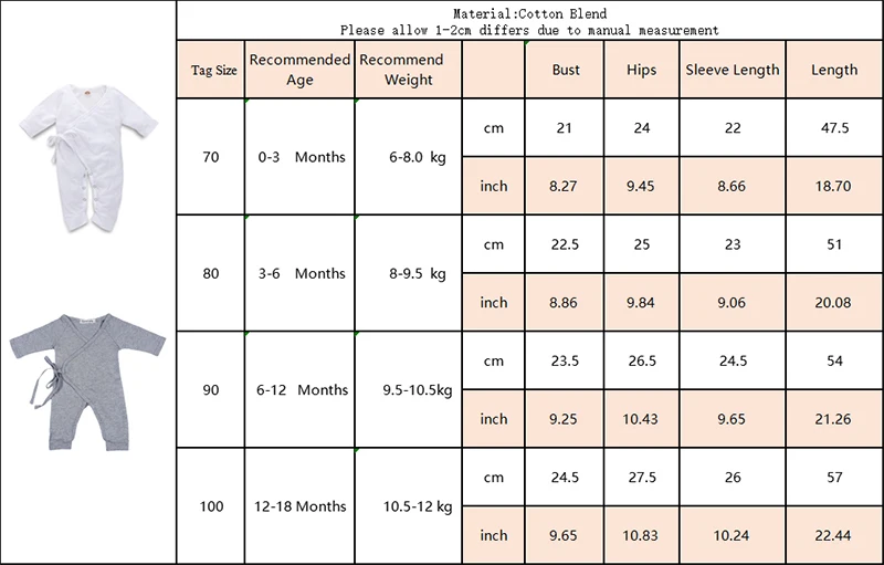 Комбинезон для новорожденных комбинезон с длинными рукавами хлопковые пижамы
