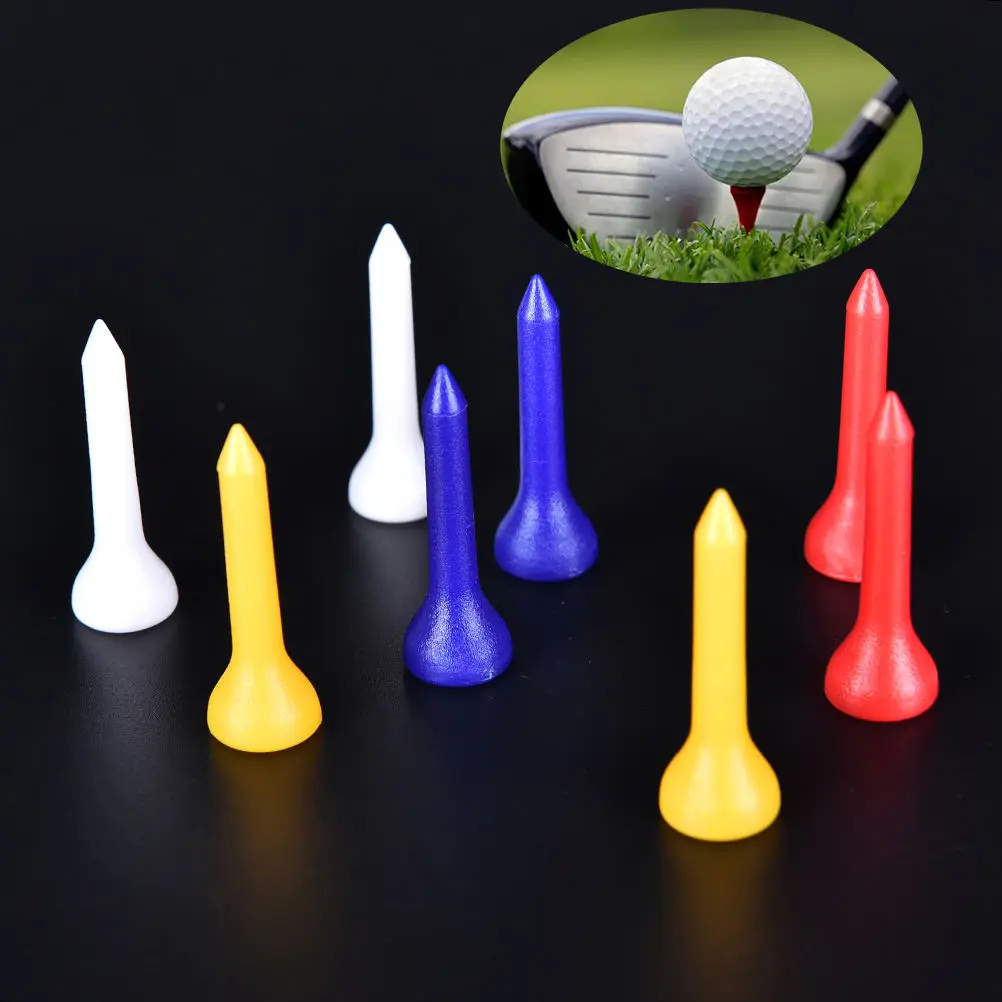 

100pcs 36mm Golf Tools Plastic Golf Tees Golf Accessories
