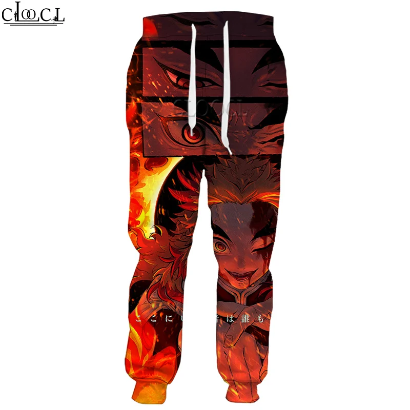 

HX Kimetsu No Yaiba The Movie: Mugen Train Rengoku Kyoujurou 3D Print Men Women Unisex Casual Streetwear Trousers Drop Shipping