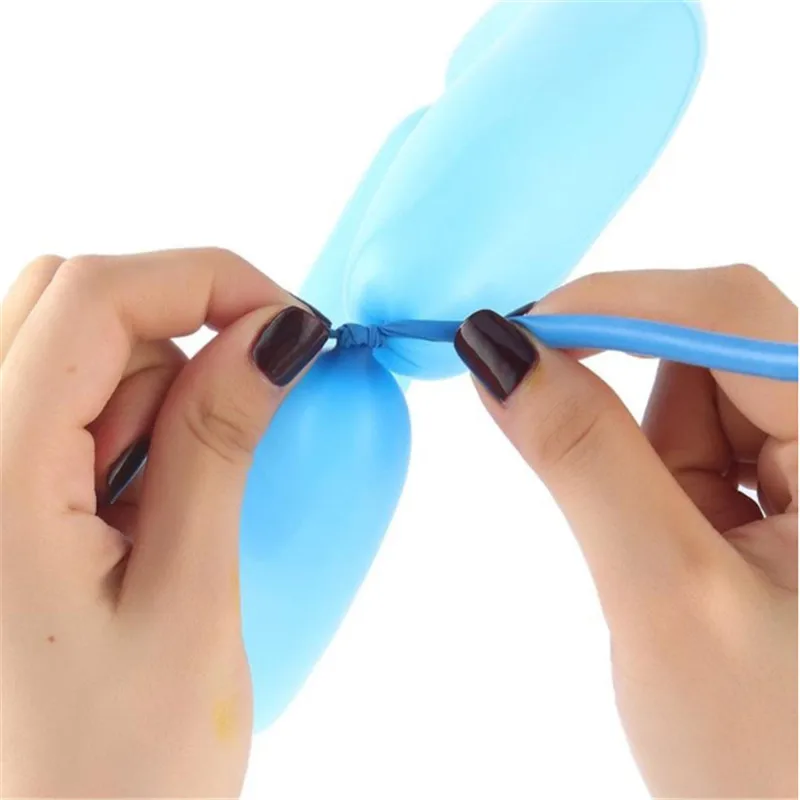 10 шт./пакет длинные животных смешанный цвет завязывание изготовление шары