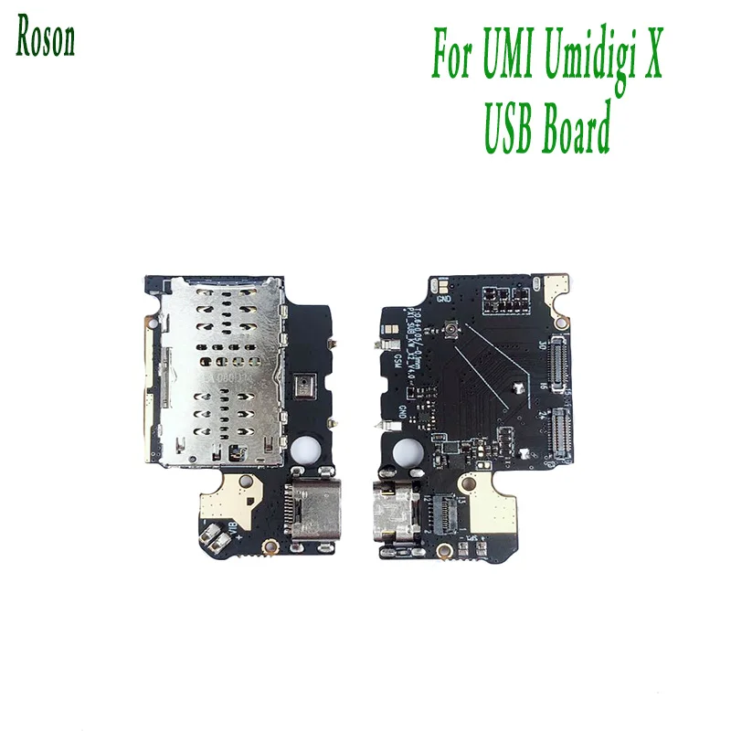 Roson для UMI Umidigi X USB разъем плата зарядки зарядное устройство Модуль мобильный