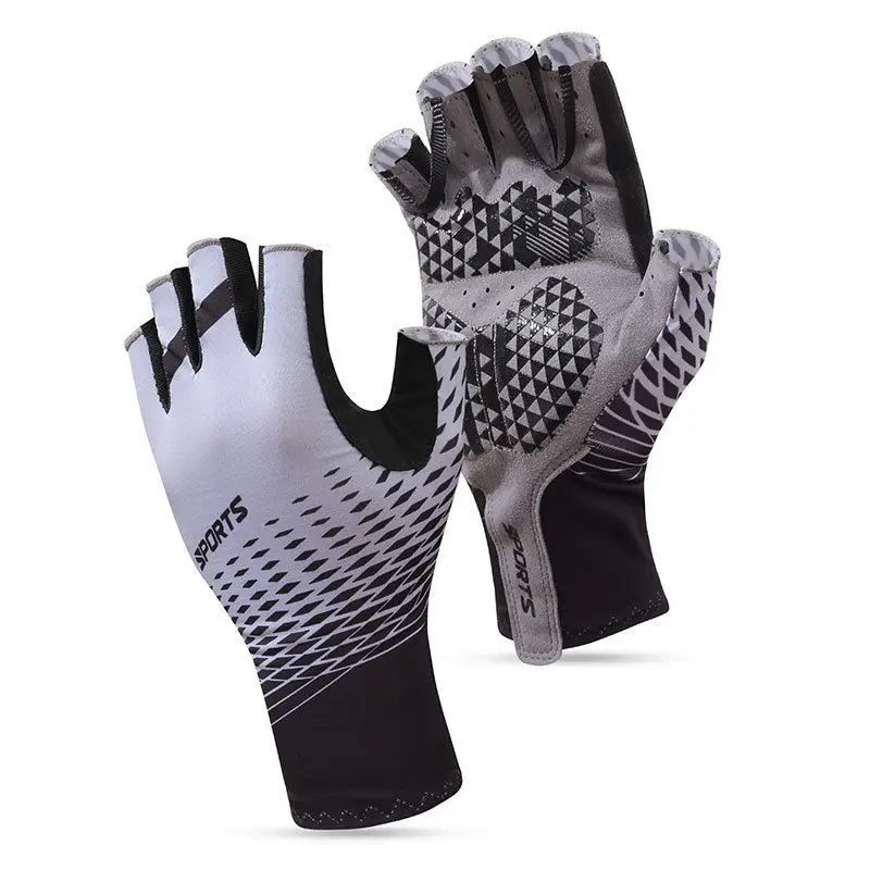 

Cycling Gloves for Men and Women Half-finger Mountain Bike Sports Breathable Sweat-absorbent Non-slip Cycling Gloves Fitness