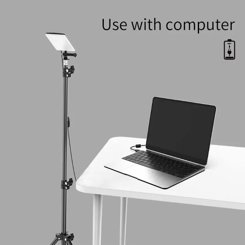 

84 LED USB Lamp Light with Tripods LED Light for Camping Live Stream Photo Camera Video Light Lamp