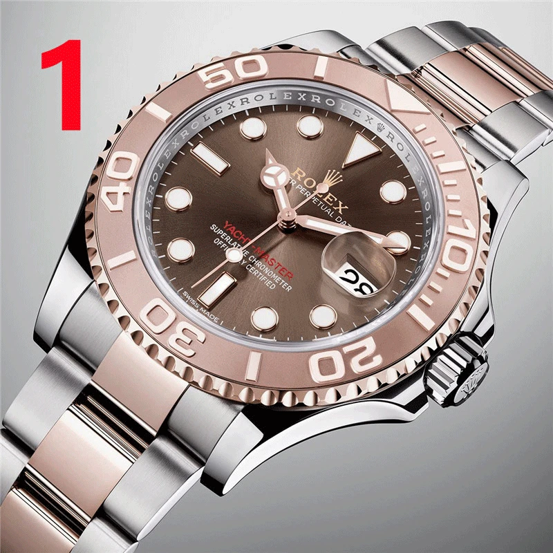 

Luxury Top Brand Watches for Men Automatic Mechanical Wristwatches Designer Stainless Steel Ceramic Bezel Luminous Watch RX35