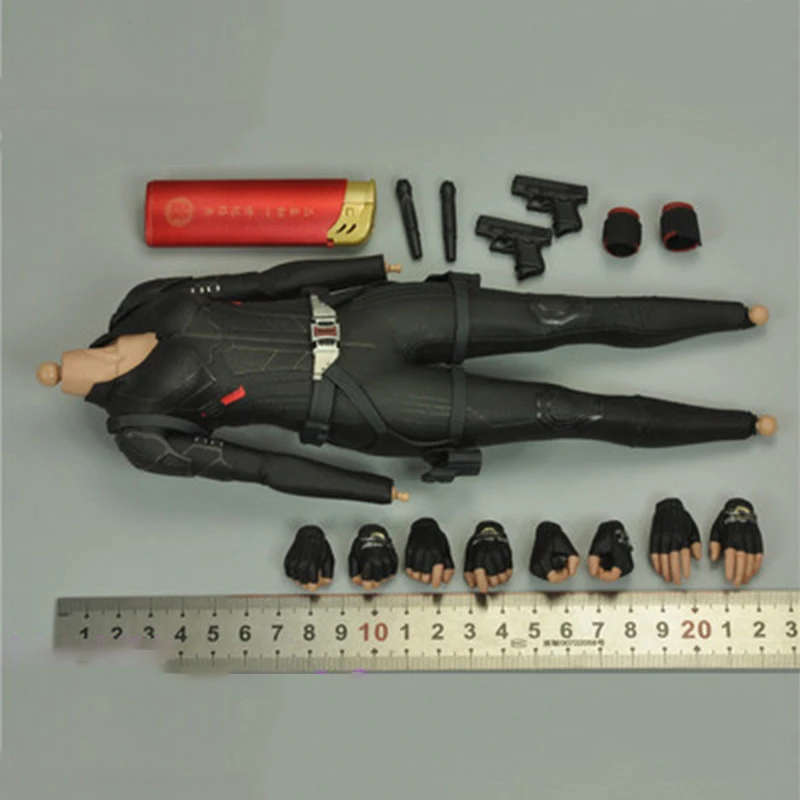 

HotToys HT 1/6 MMS533 Black Widow 7.0 Body Accessories without Head Sculpture Fit 12inch Female Soldier Head Sculpture