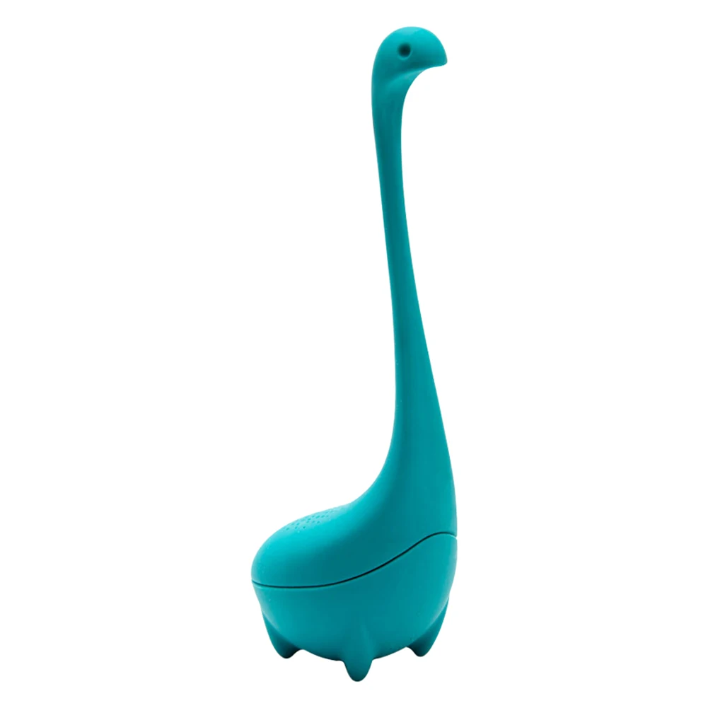 Loch Ness Monster ситечко для заварки чая Силиконовый Фильтр многоразовый чайник