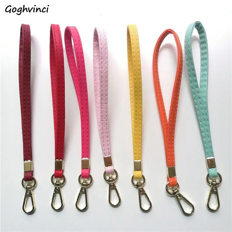 

Handle PU Leather Thin Bag Parts Wrist Handbags Top-handle Accessories Womens Solid Colorful Replacement Wallet Fashion Stylish