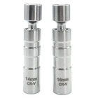 Гильза для свечей зажигания автомобиля, универсальный шарнир, магнитный гибкий торцевой ключ для свечей зажигания, 14 мм 16 мм