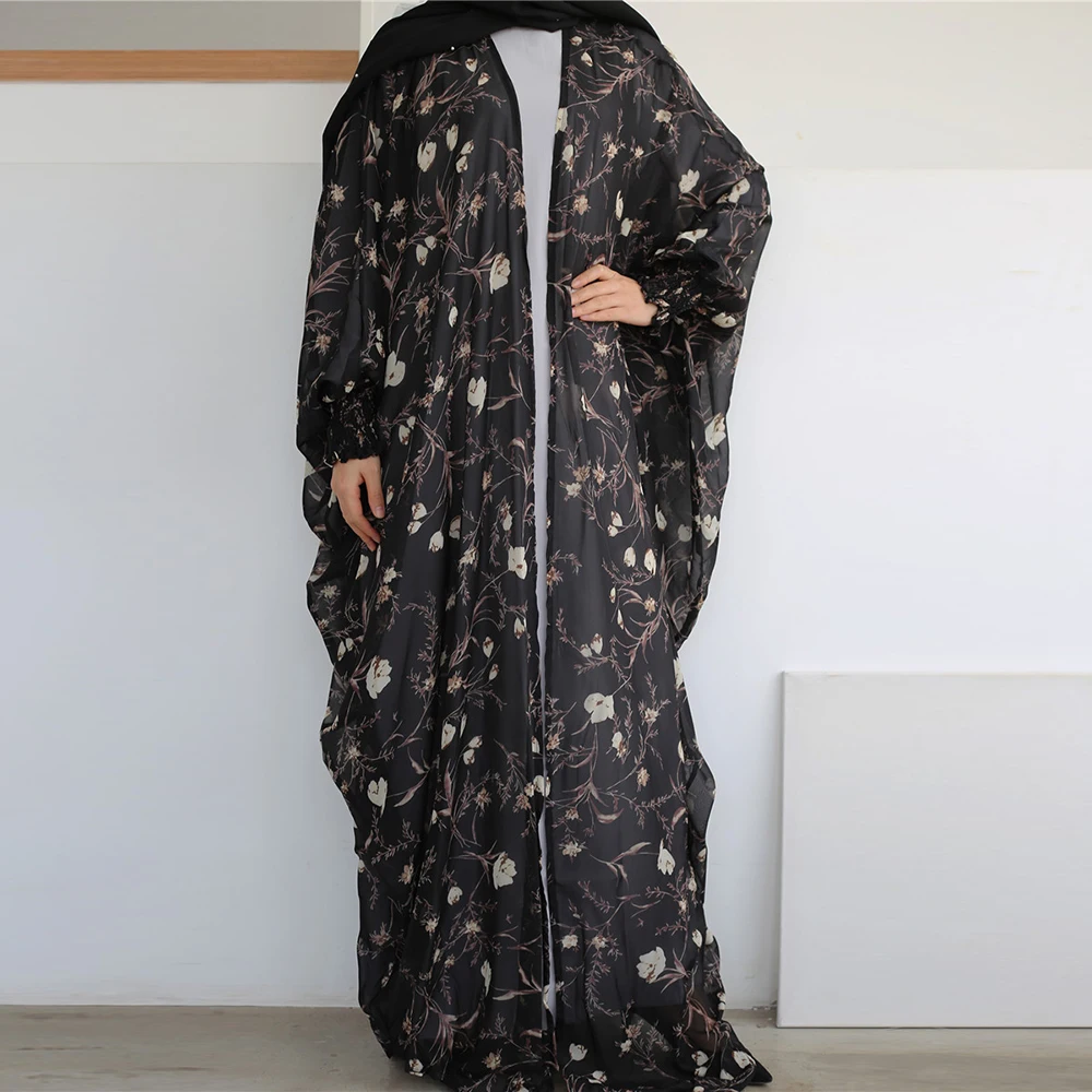 

Рамадан ИД Мубарак бабочка Дубай Кафтан абайя кимоно кардиган женская исламская одежда хиджаб мусульманское платье турецкое для женщин