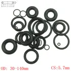 CS 5,7 мм OD30-140mm NBR резиновое уплотнительное кольцо для автомобиля