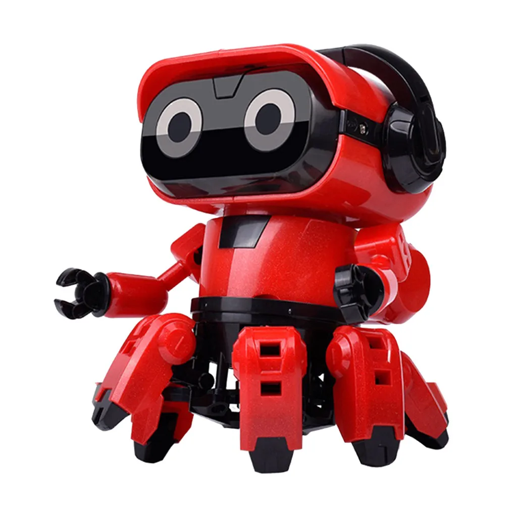 Intelligent Induction Robot DIY Assembled Electric Follow with Gesture Sensor Obstacle Avoidance Kids Educational Toys | Игрушки и хобби