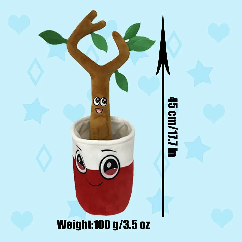 Lankybox-juguete de peluche Sticky n'canny, mu&ntilde;eco de peluche de dibujos animados, Robot extra&iacute;ble, rama de &aacute;rbol de Coca Cola, almohada suave, regalo para ni&ntilde;os-5