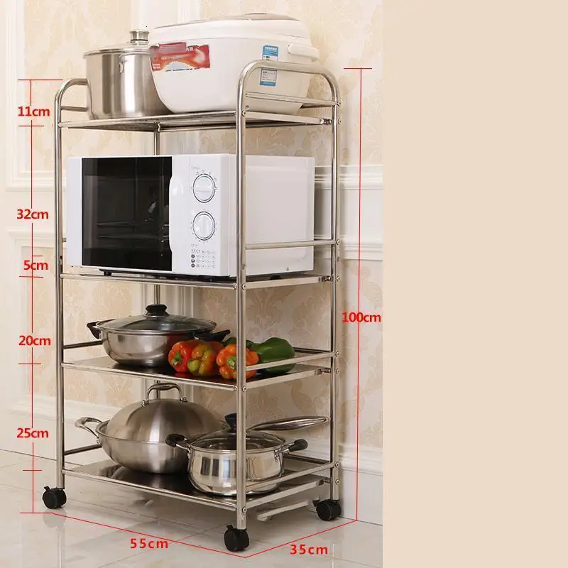 Держатель Articulos De Cocina Home Estanteria Repisas Cuisine Range Raf с колесами Estantes органайзер для хранения на кухне стойка - Цвет: Number 1
