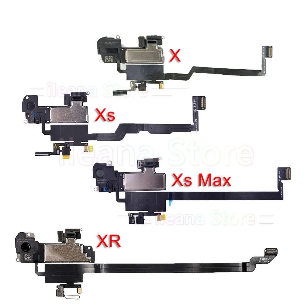 Оригинальные наушники для iPhone 7 8 Plus X XR Xs Max передние динамик гибкий кабель