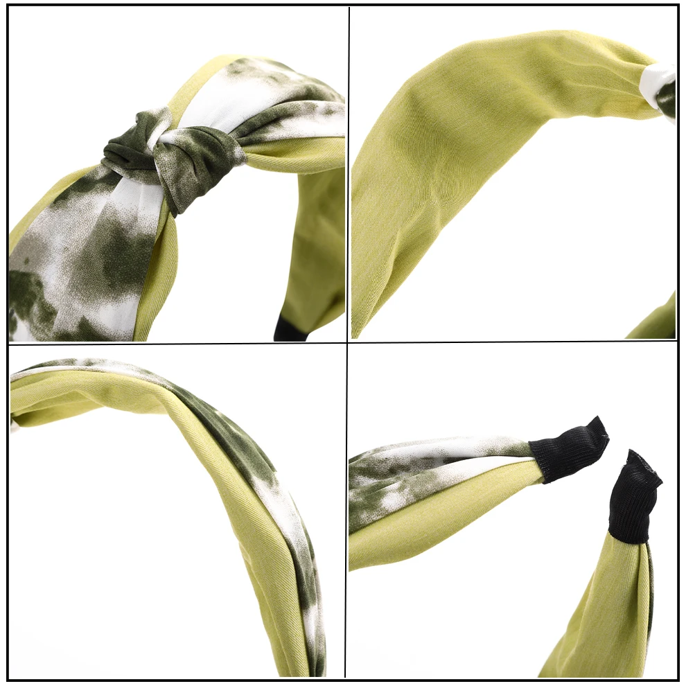 

Molans New Fashion Headband for Women Knotted Printed Hairband Hair Hoop Wide Bezel Girls Hair Band Headwraps Hair Accessories