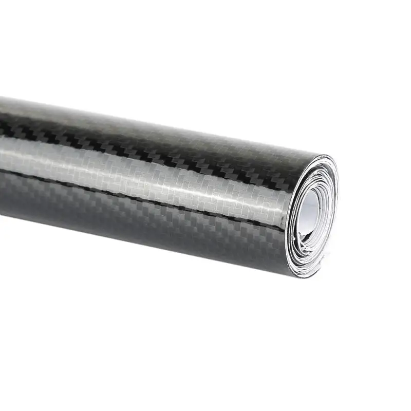 

5D Car Stickers Black High Gloss Sticker Sheet Smooth Finish Glossy Car Film Wrap Decal For Car Body Auto Products Car Accessory