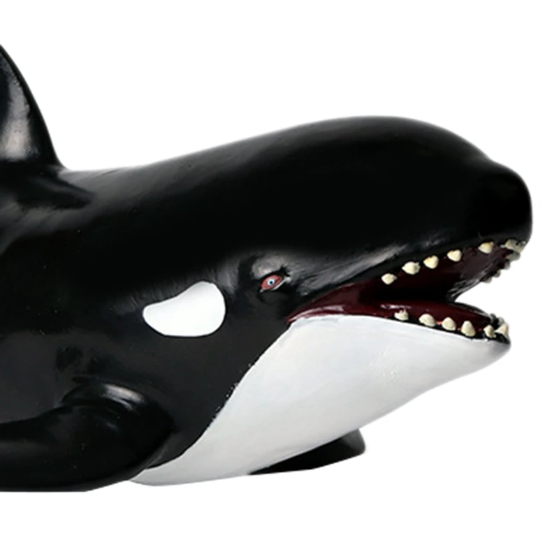 

Simulation Marine Animal Model Soft Rubber Killer Whale Toy Killer Whale Ornaments