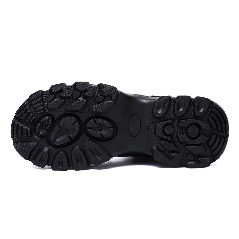 

Military Combat Tactical Boots Men High Ankle Leather US Army Hunting Trekking Camping Mountaineering Winter Work Shoes