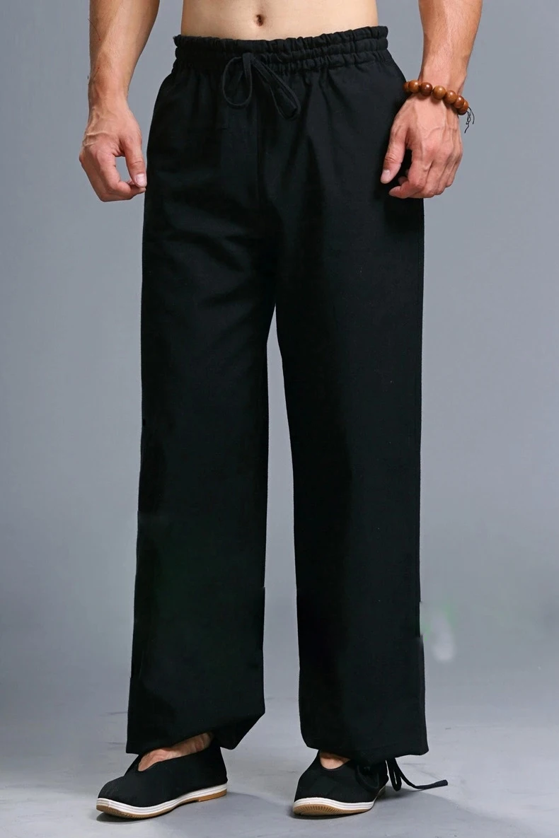 8 видов цветов высокого качества от грубого хлопка боевых искусств брюки ушу кунг