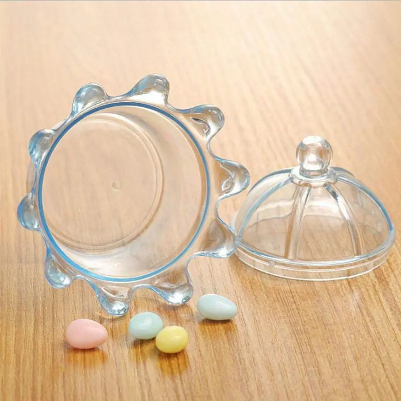 12 шт конфеты коробки пластиковые купольная IP камера с украшением в виде короны