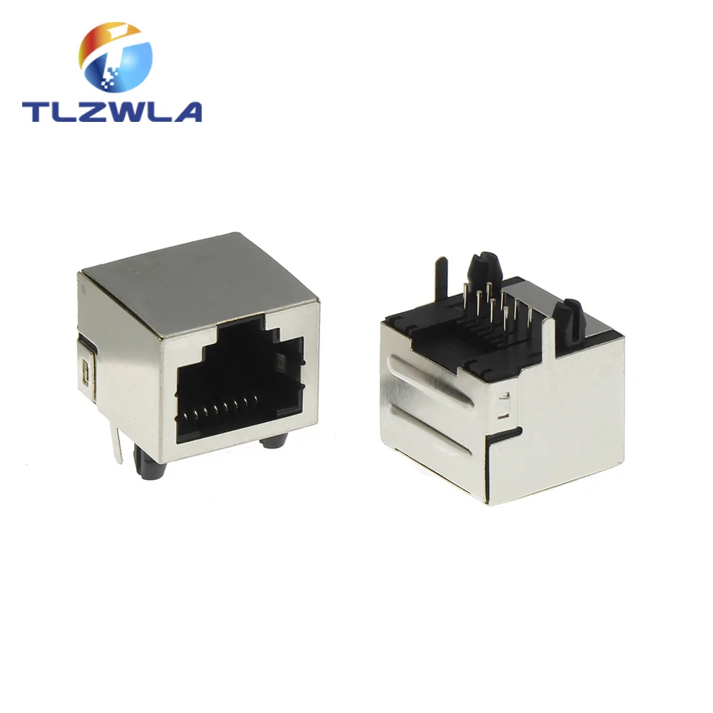 Сетевой интерфейс RJ45 разъем без лампы 8P8C 10 шт. | Обустройство дома