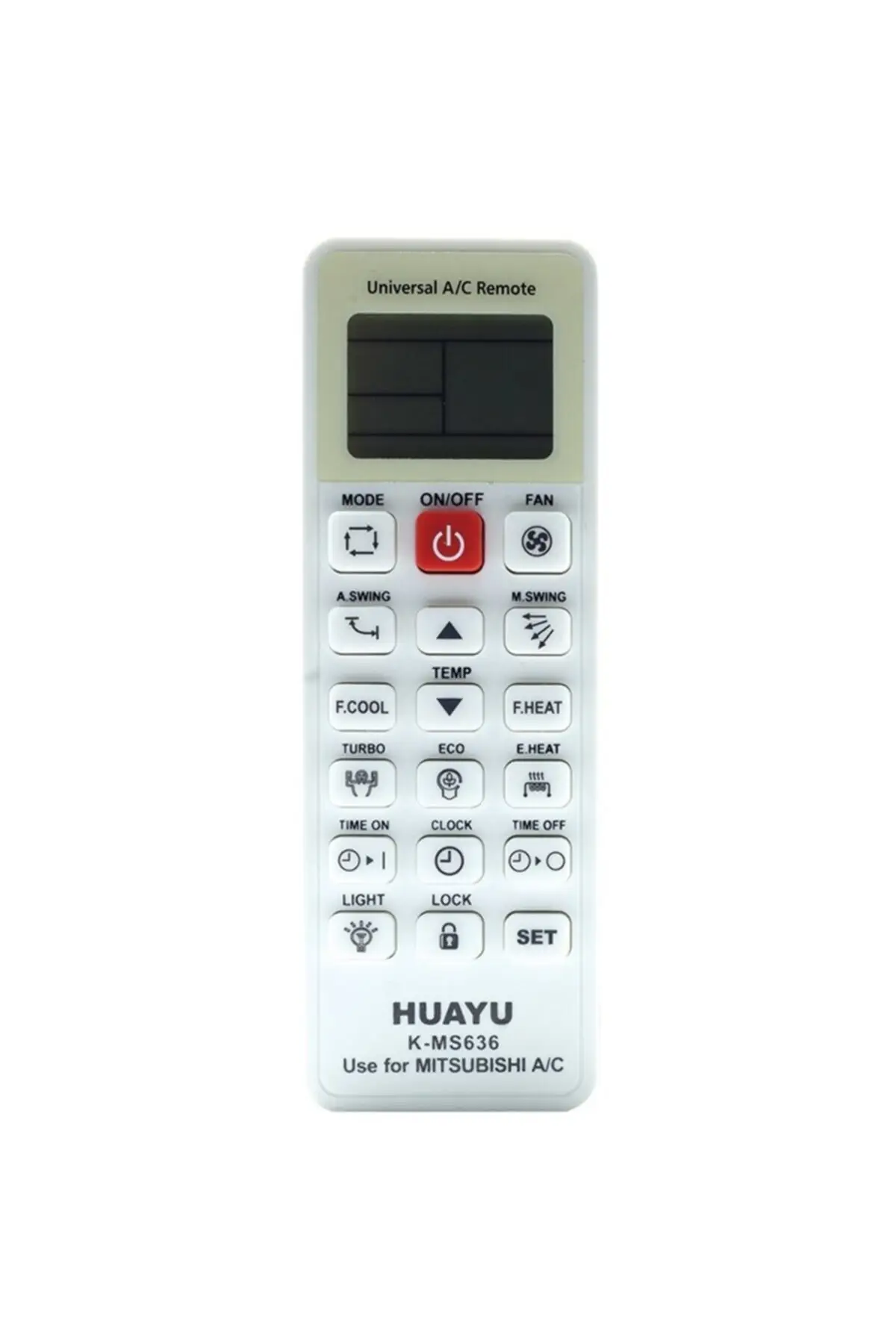 

Mitsubishi K-ms636 Universal Smart Air Conditioning Remote Control 127025