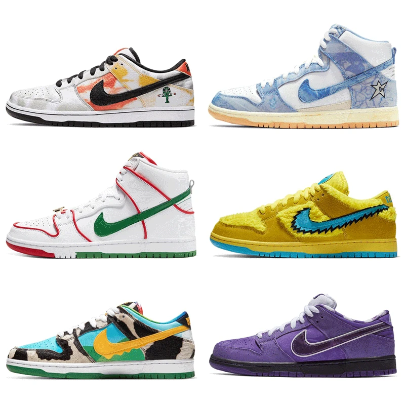 

Брендовые роскошные мужские и женские мужские спортивные туфли 36-46 Dunky SB Dunks уличные туфли для скейтбординга с низким верхом для улицы тенни...