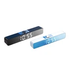 Звуковая панель со светодиодной подсветкой, будильник, беспроводной Bluetooth-динамик, объемный звук для домашнего кинотеатра, для ПК, телевизора, компьютера, динамик