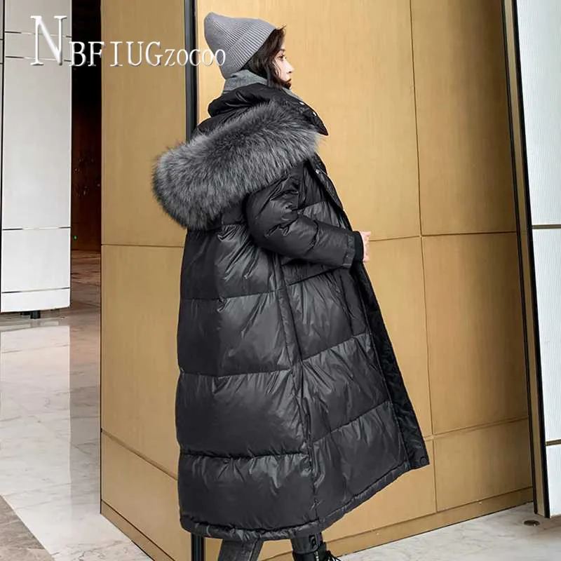 Цвета: черный и серый Искусственный меховой воротник Для женщин парки размера