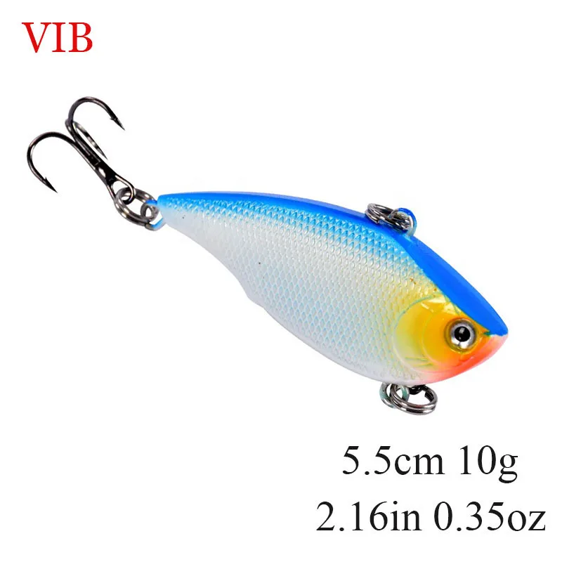 

1 шт. 5,5 см 10 г Вибрирующая наживка 3D глаза крюк искусственные приманки жесткие Пластик поплавок, твердая модели-хиты продаж жесткая приманка...