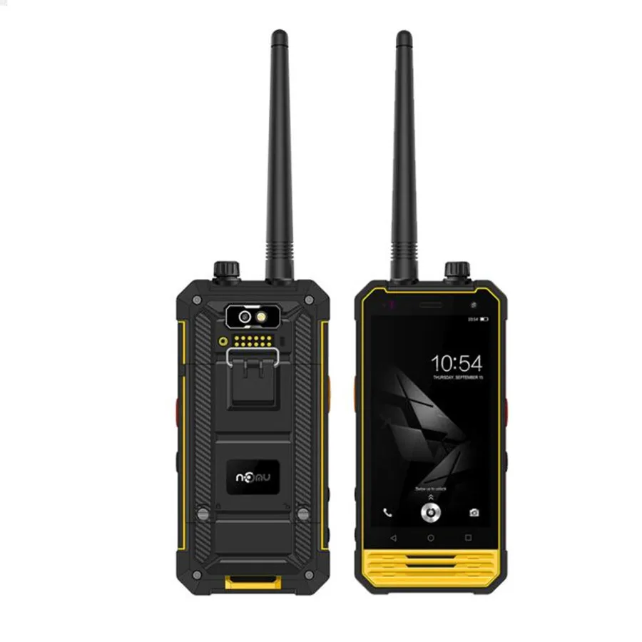 Оригинальный Nomu T18 IP68 водонепроницаемый телефон Android 7 0 PTT Walkie Talkie Quad Core 3 ГБ ОЗУ 32