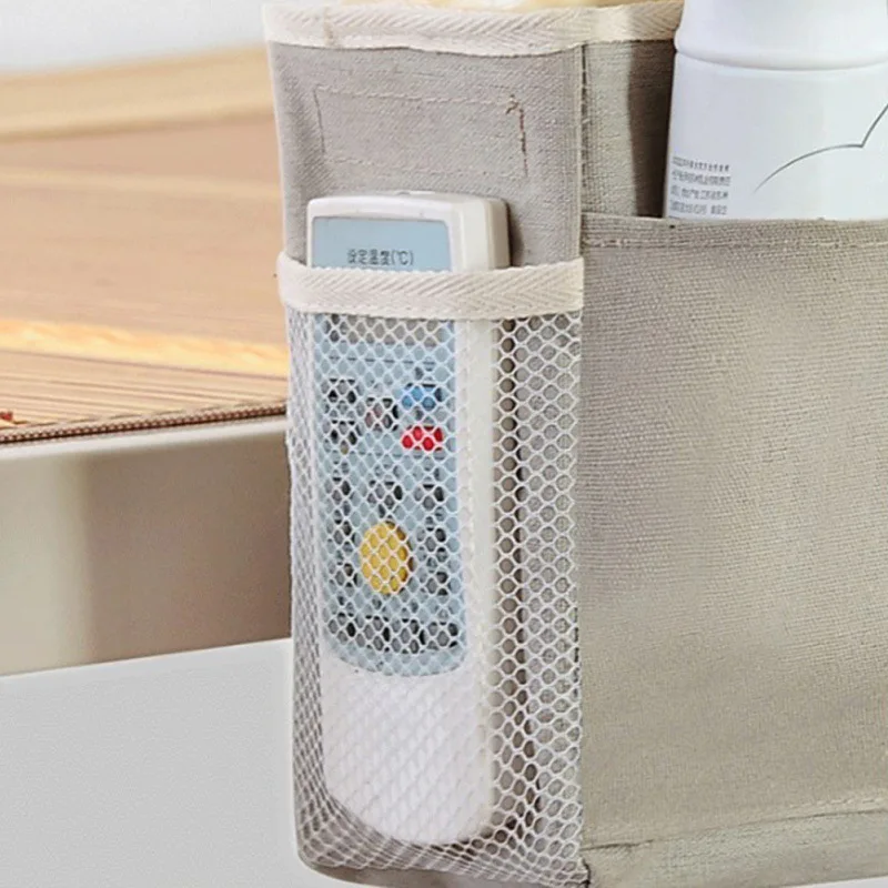 Новый висит Caddy кровать Держатель Карманы прикроватный органайзер для хранения