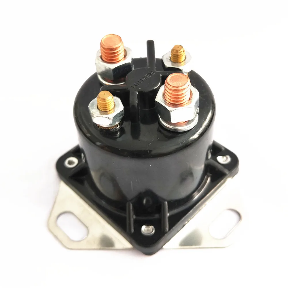 

12V 24V 48V Automotive Electromagnetic Relay Contactor Switch Solenoid Relay Contactor Winch Rocker Switch Thumb For ATV/UTV