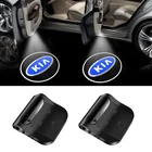 Беспроводной светодиодный лазерный проектор для двери автомобиля, 2 шт.