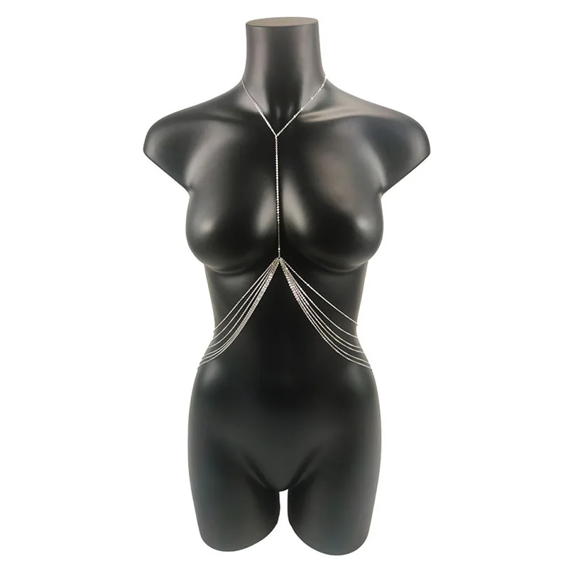 Женское бикини в стиле панк |