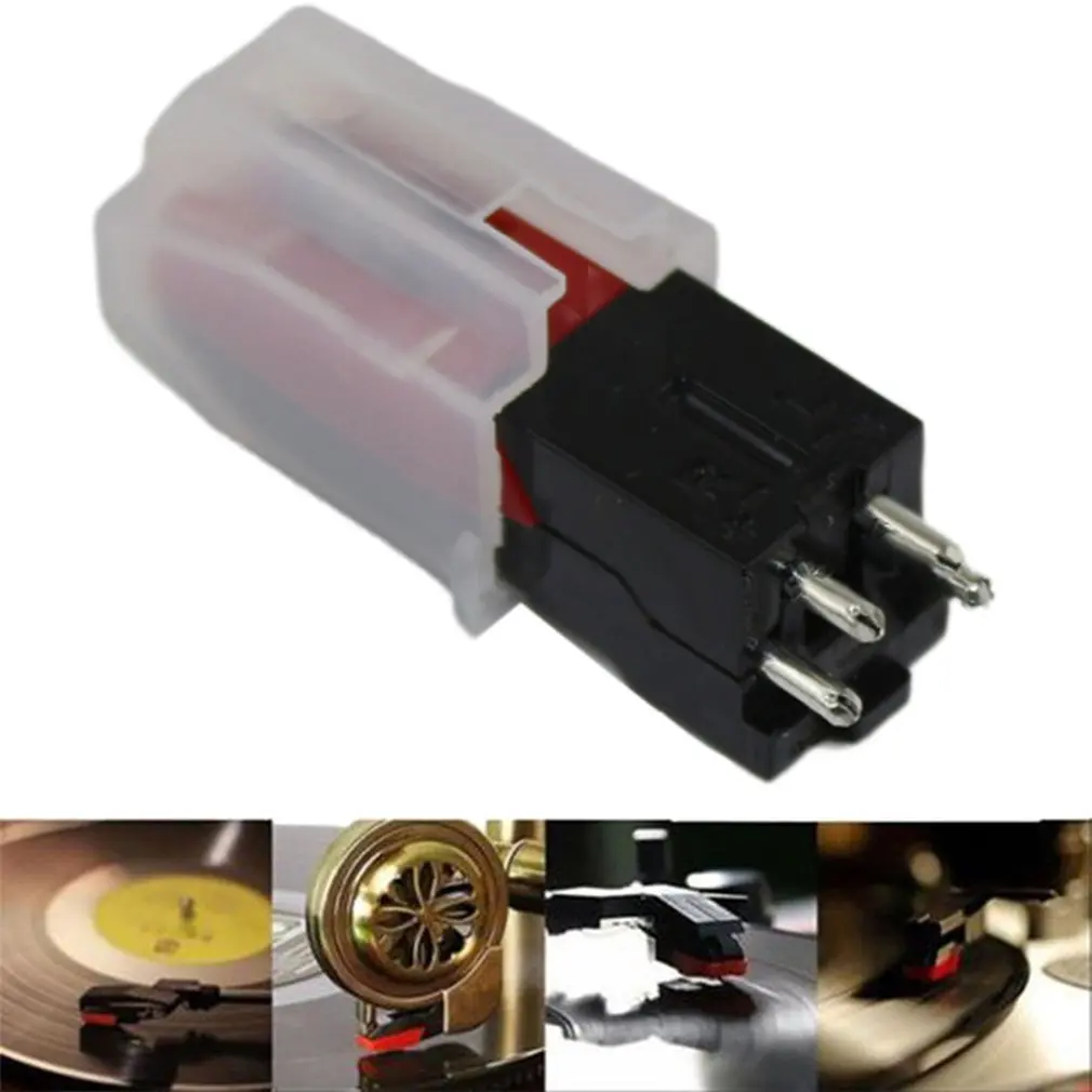 

Antique Phonograph Cartridge Vinyl Record Player Stylus Cartridge Piezo Ceramic Needle Ruby Stylus Aluminum Rod