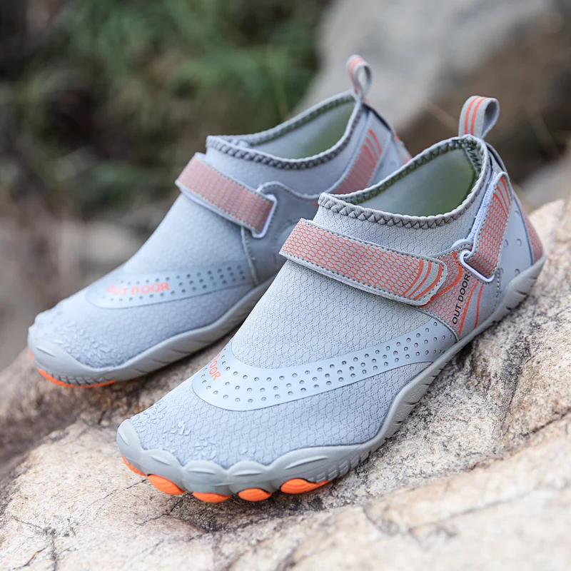 

Unisex Swimming Water Shoes Men Barefoot Outdoor Beach Sandals Upstream Shoes Plus Size Nonslip River Sea Diving Sneakers