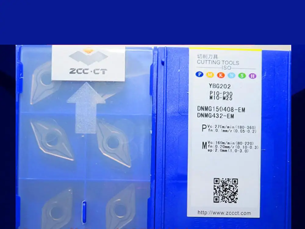 

DNMG150408-EM YBG202 caribde вставки 10 шт.
