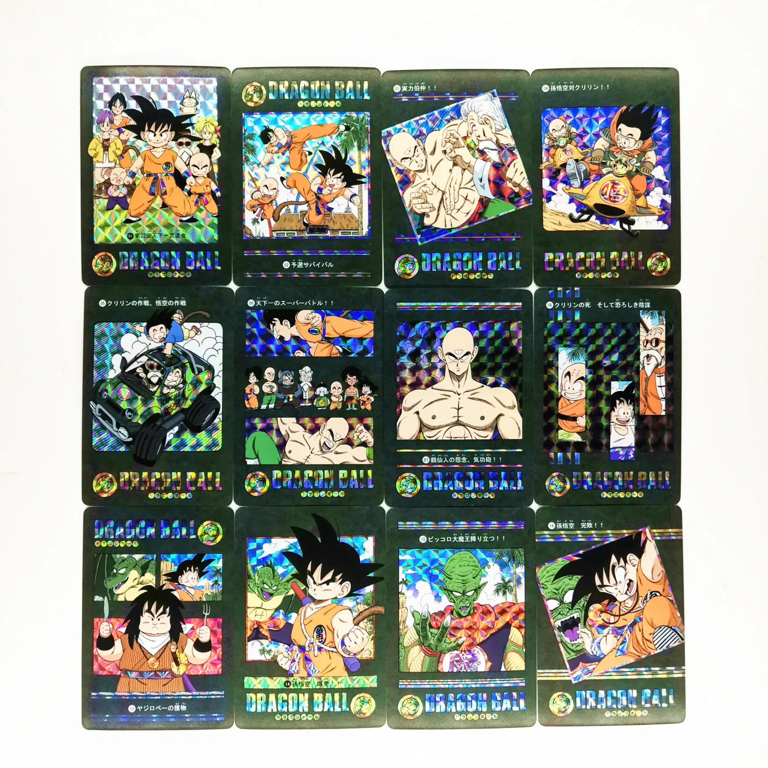 54 шт./компл. Супер Saiyan Goku Dragon Ball бурной ситуации пикколо героев карточной ультра
