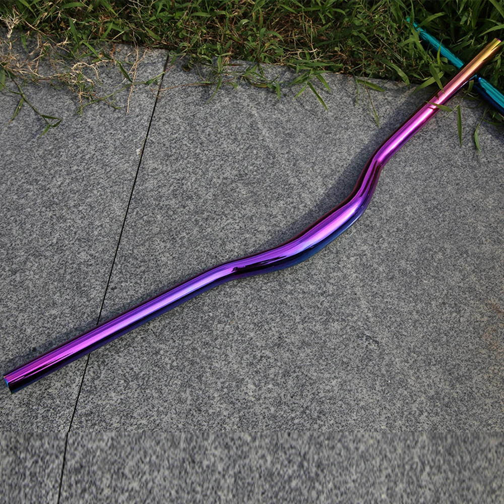 Руль для горного велосипеда с титановым покрытием цветной MTB BMX AM DH ENDURO руль 31 8x750